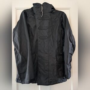 North Face Waterproof Ski Jacket Pockets including Headphone Size Medium